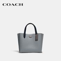 ราคา COACH กระเป๋าทรงสี่เหลี่ยมรุ่น Willow Tote 24 In Colorblock สีเทา C8561 LHW9A (21197765563)