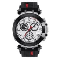 ราคา Tissot T Race ทิสโซต์ ที เรซ สีขาว ดำ T1154172701100 นาฬิกาสำหรับผู้ชาย (1872378218)