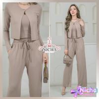ราคา C39 ชุดเซ็ท 3 ชิ้น ผ้าเรย่อนหนาอย่างดี Nichadress (21183133060)