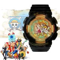 ราคา ใหม่กีฬานากา ONE PIECEลายวันพีชนาฬิกาอิเล็กทรอนิกส์เหมาะสำหรับเด็กผู้ชายและผู้หญิง (21296428727)