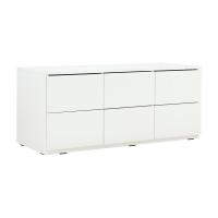 ราคา INDEX LIVING MALL ตู้ 6 ลิ้นชัก รุ่นแมกซี่ ขนาด 120 ซม สีขาว (20063847726)