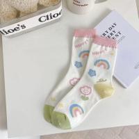 ราคา ถุงเท้ายาว ถุงเท้ากีฬา ข้อยาว ลายการ์ตูน สไตล์เกาหลี สําหรับผู้ชาย และผู้หญิง (19241790349)