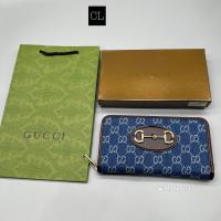 ราคา กระเป๋าสตางค์ GUCCI HORSEBIT 1955 ZIP AROUND WALLET (20368065652)