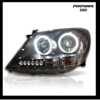ราคา ไฟหน้า โคมไฟหน้า ไฟหน้าแต่ง โปร เจ็คเตอร์ โคมดำ โตโยต้า fotuner TOYOTA FORTUNER 2005 2006 2007 งานไต้หวัน (13790815057)