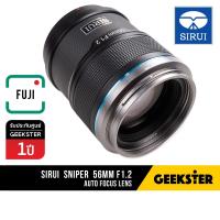 ราคา Auto Focus Sirui 56mm f1 2 Sniper Series เลนส์ Fuji Sony Nikon Z PFU RBMH 56 mm f 1 2 STM X Mount ออโต้โฟกัส เลนส์ หน้าชัดหลังเบลอ เลนส์ละลาย ฟูจิ เมาท์ X Mount Fujifilm E FE NZ NIKONZ 50mm 50 55mm 55