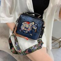 ราคา หรูหรานักออกแบบกระเป๋าถือ Crossbody กระเป๋าช้างปักกระเป๋าผู้หญิงหนังกระเป๋าเอกสารแบบถือ Satchels (21170778794)