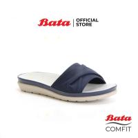ราคา Bata COMFIT รองเท้าเพื่อสุขภาพ Comfortwithstyle รองเท้าแตะ รองเท้าลำลอง ส้นแบน เปิดส้น รองเท้าแบบสวม สำหรับผู้หญิง สีน้ำเงิน รหัส 6619752 (8151269596)