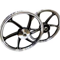 ราคา แม็กซ์เดิม Wave 100 110 110i 125 หน้าดั้ม หลังดั้ม Dream Supercub Dream125 ขนาด 1 4 17 ราคายกคู่ มี 2 สี สีดำล้วน ดำปัดเงิน (20619314746)