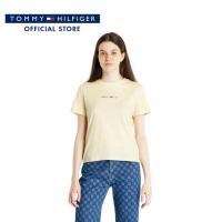 ราคา Tommy Hilfiger เสื้อยืดแขนสั้นผู้หญิง รุ่น DW0DW15447 ZHO สีเหลือง (19714079688)