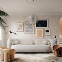 ราคา SB Design Square SB FURNITURE SB DESIGN SQUARE SB FURNITURE โซฟาผ้า โซฟา 3 ที่นั่ง Disney ขนาด 1x1x1 ซม สีขาว (19547623066)