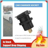 ราคา PD Type C 48W Dual USB Car Charger Socket QC 3 0 Car Fast Charger with Voltmeter and Switch for Boat Truck RV (10186959198)