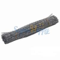 ราคา ลวดกำมะหยี่เนื้อดิ้น ขนาด 6 มิล ยาว30cm 50เส้น สีล้วน DIY Velvet Wire ลวดกำมะหยี่ดิ้นทอง (19006948280)