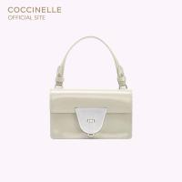 ราคา COCCINELLE กระเป๋าสะพายผู้หญิง รุ่น NICO SHINY CALF MINI CROSSBODY BAG 550101 สี GELSO (21018218759)