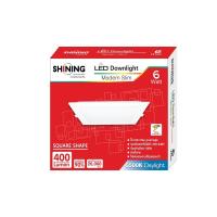 ราคา ดาวไลท์ฝังฝ้าเพดานLED Panel 6วัตต์แสงขาว SHINING By toshiba (9500544155)