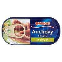 ราคา PRINCES Anchovy Fillets in Olive Oil 50g (20765942913)