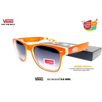 ราคา VANS แว่นตากันแดด W 6 ฟรีแถม ผ้าเช็ดเลน ถุงแว่นตา ขนาดเลนส์ 50 mm (15552598367)