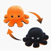 ราคา ตุ๊กตาปลาหมึกยักษ์ แบบนิ่ม รูปปลาหมึกน่ารัก พลิกสองด้าน ของเล่นสําหรับเด็ก พร้อมส่ง (17825517491)