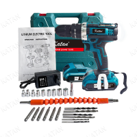 ราคา KATAN สว่านไร้สาย 149V 3ระบบ สว่าน สว่านไฟฟ้าไร้สาย เจาะกระแทกได้ สว่าน สว่านไฟฟ้าไร้สาย 68V 3ระบบ สว่าน3ระบบ สว่านแบตไร้สาย (21225913356)