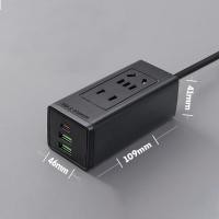 ราคา ปลั๊กไฟ 3 ช่อง 2500 W ปลั๊กพ่วง สายยาว 1 5 เมตร 2 USB 1 PD ปลั๊กพ่วง สายยาว (21132215953)