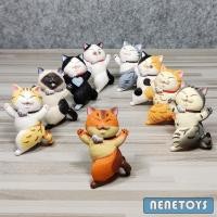 ราคา โมเดล แมว น้องแมว แมวเต้น ชุด 9 ตัว ยกชุด สูงประมาณ 8 cm น่ารักมากๆ เก็บเงินปลายทางได้ (20593833656)