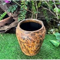 ราคา กระถางดินเผาทรงไหเล็ก ขนาด 20 x 24 cm (21097437523)