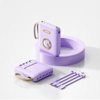 ราคา COD แบตสำรอง Power Bank 30000 mAh รุ่นQ8 แถมซองกันน้ำ มีสายในตัว4ห้ว พักง่าย สะดวกสุด (21351603151)