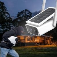 ราคา กล้องพลังงานแสงอาทิตย์ 4G WIFI 5MP กล้องวงจรปิด Solar Camera HD 1920P Wireless Camera กล้องวงจรปิด กล้องไร้สาย Full HD 1080P Wifi (21382982827)