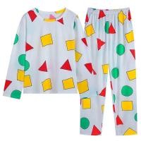 ราคา ส่งฟรี ชุดนอนชินจัง ชุดนอนลายน่ารักเนื้อผ้าดี ผ้าคอตตอน ใส่สบาย (20749181715)