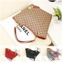 ราคา F2 พร้อมส่ง กระเป๋าแฟชั่นทรงช้อปปิ้ง สไตล์ยุโรป ใบใหญ่ ใส่ของได้เยอะ (1138922470)