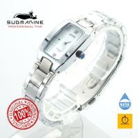 ราคา สินค้าแท้ 100 US SUBMARINE นาฬิกาข้อมือผู้หญิงระบบ QUARTZ กันนํ้า สายยางสีดำหน้าปัด คลาสสิค พร้อมจัดส่งทันที (20296906287)