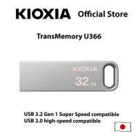 ราคา KIOXIA TransMemory U366 USB 3 2 Flash Drive 32GB (21393601775)