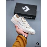 ราคา Converse All Star Ox Floral Embroidery Sneakers Spring Blossom Collection Genuine รองเท้ากลางแจ้ง รองเท้าผ้าใบ รองเท้า คอนเวิร์ส คลาสสิค ได้ทั้งชายหญิง แฟชั่นสตรีท ระบายอากาศได้ รองเท้าผ้าใบ (21042451