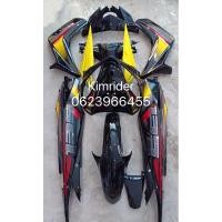 ราคา ชุดสี เฟรม yamaha spark 135 ยามาฮ่า สปาร์ค 135 รถปี 2008 ครบชุด 11 ชิ้น งานแท้ทำสี พร้อมติดสติ๊กเกอร์ (9474772921)
