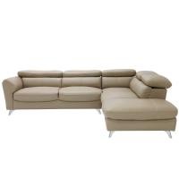 ราคา SB Design Square SB FURNITURE SB DESIGN SQUARE SB FURNITURE โซฟาหนังแท้ โซฟาเข้ามุมขวา Lansbury ขนาด 269x226x72 ซม สีน้ำตาล (20266054148)
