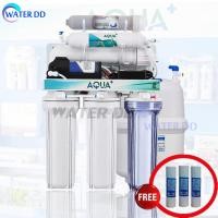 ราคา จัดส่งฟรี AQUA Plus เครื่องกรองน้ำดื่ม 6 ขั้นตอน ระบบ RO 50GPD Mineral เพิ่มแร่ธาตุที่จำเป็นต่อร่างกาย อุปกรณ์ครบชุด จัดส่งฟรี รับประกัน 1ปี (13935151656)