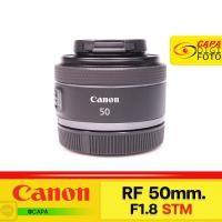 ราคา Canon RF50mm f 1 8 STM With Box อดีตประกันศูนย์ pre owned YC (21370381387)