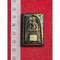 ราคา พระสมเด็จพิมพ์เกศไชโยเนื้อหยกเขียวแท้ปิดแผ่นทองคำแท้ปี 2411 กรุวัดพระแก้ว (21191196544)