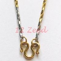 ราคา สร้อยคอห้อยพระ 2 กษัตริย์ ลายเกลียวบิด ขนาด 2 มิล งานทองเลเซอร์ สแตนเลสแท้ 100 สร้อยห้อยพระ สร้อยสวมคอ เครื่องประดับ stainless steel necklace (2738362608)