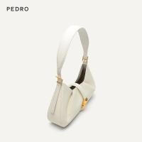 ราคา Pedro Calfskin ใต้แขนกระเป๋าโฮโบกระเป๋าสะพายไหล่พร็อพ PW2 36610005กระเป๋าถือ (20354462454)