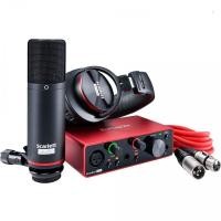 ราคา Focusrite Scarlett Gen 4 Gen 3 ออดิโออินเตอร์เฟส Focusrite ทุกรุ่น Solo 2i2 4i4 Studio (21071046887)