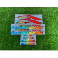 ราคา สติ๊กเกอร์ ติดลายรถ wave 110i ปี2009 สติ๊กเกอร์เวฟ งานตัดสะท้อนแสง 3M (16039095100)