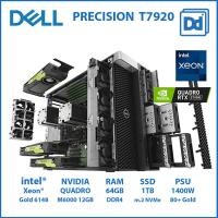 ราคา DELL Precision T7920 Workstation 2X Xeon GOLD 6148 40C 80T NVIDIA Quadro M6000 12GB RAM 64GB SSD NVMe 1TB HDD 4TBX2 USED คอมพิวเตอร์ทำงาน (20657835711)