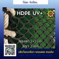 ราคา 4x8m ตาข่ายเซฟตี้กันตก Safety Net ตาข่ายนอนเล่น (7166646116)