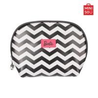 ราคา MINISO กระเป๋าใส่เครื่องสำอางค์ รูปทรงครึ่งวงกลม Barbie Collection (21405918226)