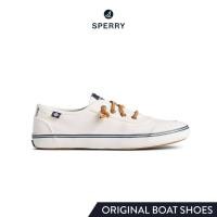 ราคา SPERRY LOUNGE 2 LACE UP รองเท้าผ้าใบ ผู้หญิง สีขาว SNK STS86728 (12466126848)