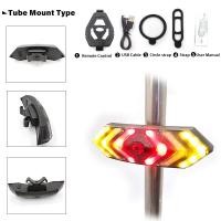 ราคา ไฟจักรยานสัญญาณเตือนไฟเลี้ยว Led ด้านหลัง USB ชาร์จหมวกกันน็อคไร้สายระยะไกล แรงโน้มถ่วงควบคุมไฟท้ายจักรยาน (13858545537)