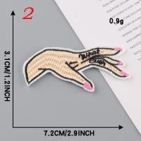 ราคา พร้อมส่ง DIY iron on patches ตัวรีดติดเสื้อ อาร์มติดเสื้อ ตัวรีดติดผ้า ติดแมส ติดกระเป๋า หมวก แจ็คเก็ต B25 (12849896970)