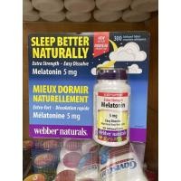 ราคา แคนาดา Webber Melatonin Sleeping Treasure 5Mg 300แคปซูล (21321657447)