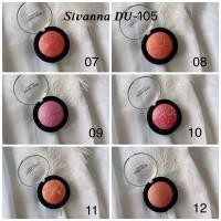 ราคา บลัชออนผสมสิมซิมเมอร์ ซิเวียน่า ของแท้ DU105 Sivanna Fantastic Blusher (7139518241)