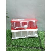 ราคา ชุดเครื่องปรุง 4 ช่อง ขนาด 11 25 2 8 ซม คละสี ชุดเครื่องปรุงNo 9001 ตรามือ ชุดเครื่องปรุงพลาสติก 4 ช่อง (5461360075)